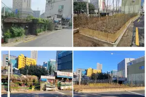 서대문구, 충정로역 인근 철로 변 무단 점유 완충 녹지 복원