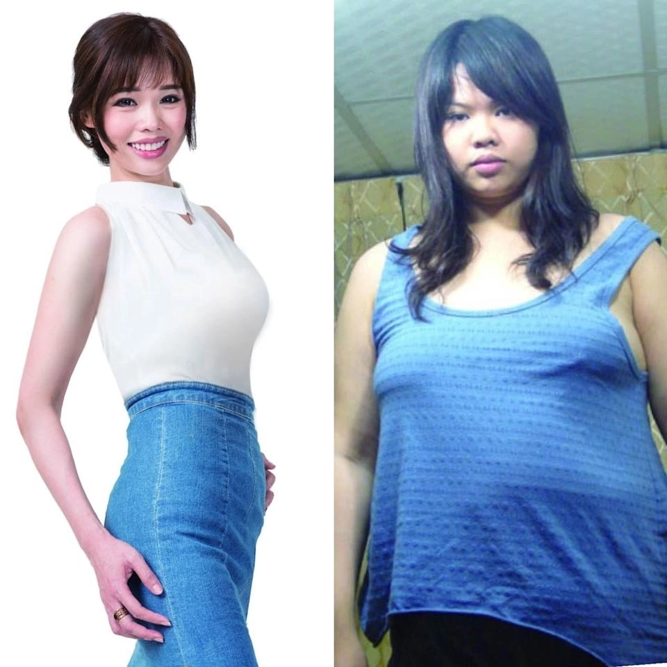 체중이 108㎏까지 증가한 뒤 무리한 다이어트로 폭식증을 겪었던 대만의 한 여성이 식습관을 바꿔 체중을 55㎏ 감량했다. 자료 : 대만 위엔수이출판