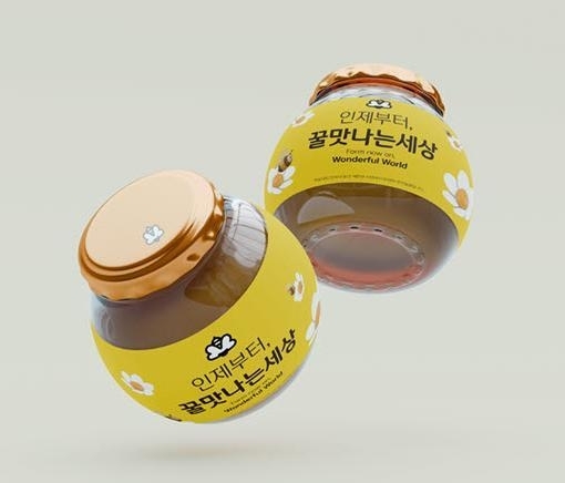 강원 인제군이 개발한 벌꿀 브랜드 ‘인제부터, 꿀맛 나는 세상’. 인제군 제공