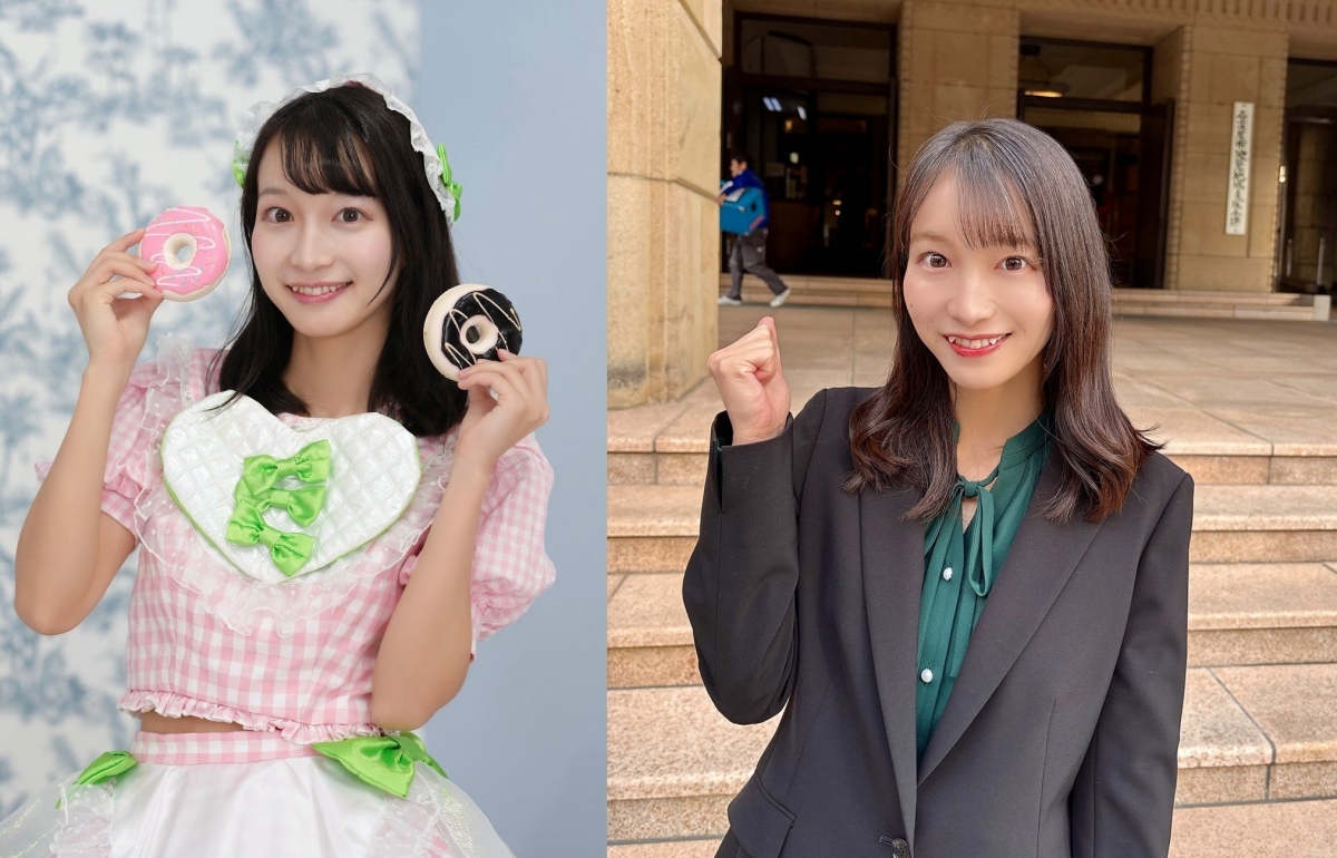 일본 아이치현 나고야시를 기반으로 한 아이돌 그룹 ‘델라’의 전 멤버 우라가미 나나가 다음 달 8일 치러지는 중의원 선거에 입후보한다고 밝혔다. 자료 : 델라 공식 소셜미디어(SNS)