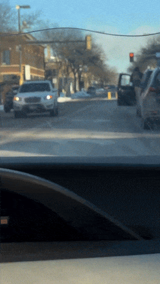 미국 미네소타주 미니애폴리스에서 연방 이민단속국 요원에게 사살된 알렉스 제프리 프레티(37·원 안)가 제압되기 전 촬영된 영상. 그는 오른손에 휴대전화를 들고 시위 단속 현장을 촬영하고 있었으며 왼손은 빈손이었던 것으로 파악됐다. 제압 과정에서 총기 소지가 발견된 뒤 총을 맞고 사살됐다. 인스타그램(dangjessie) 캡처