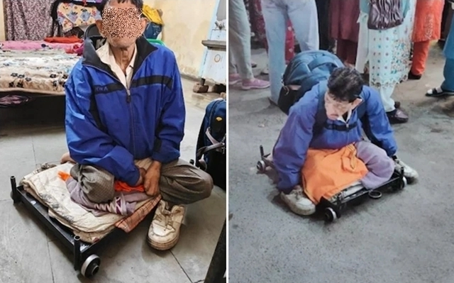 19일(현지시간) NDTV에 따르면 인도 여성아동개발부는 17일 마디아프라데시주 인도르에서 취약계층 행세를 하며 구걸한 억만장자를 적발했다. 2026.1.19 NDTV 캡처