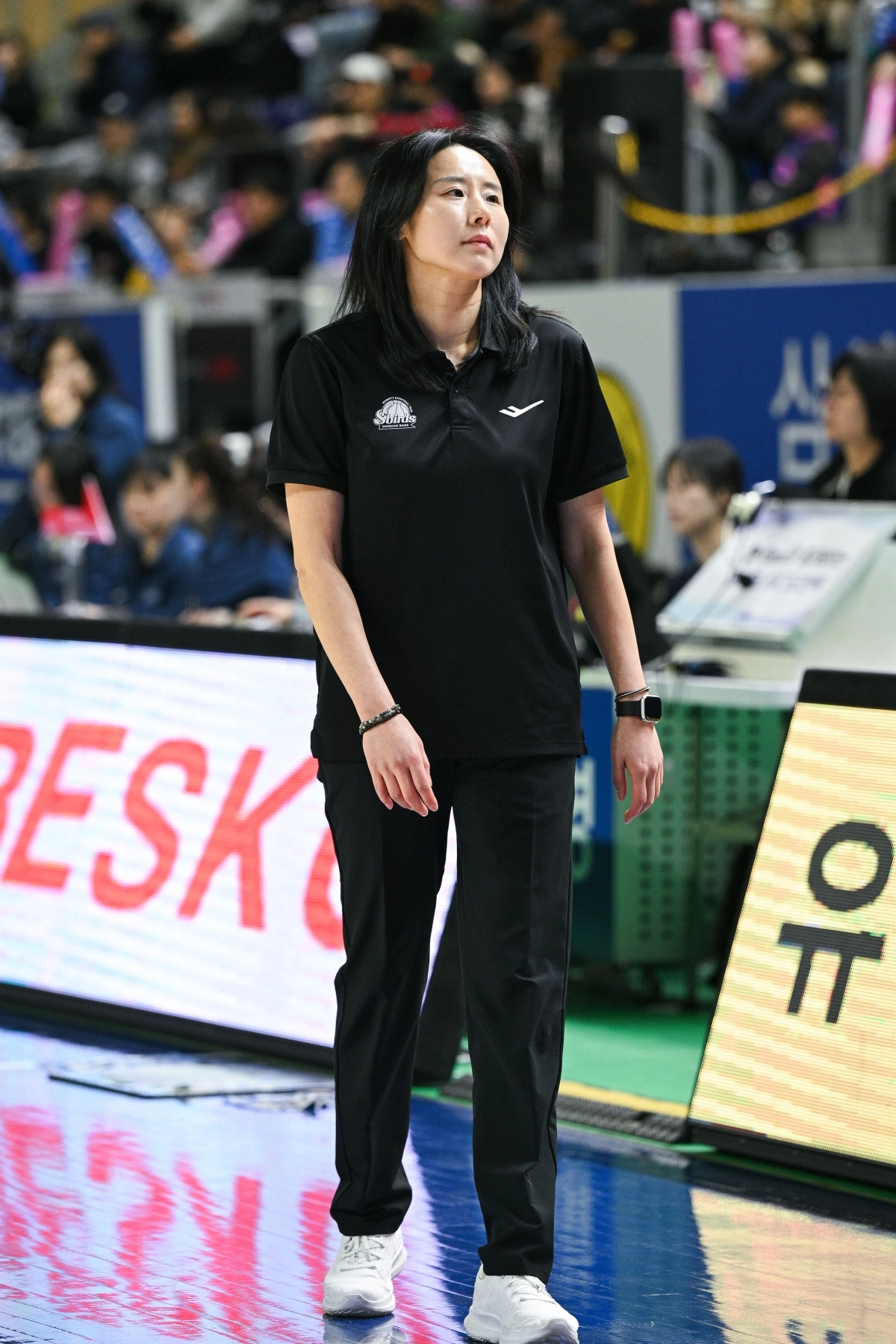 최윤아 감독. WKBL 제공