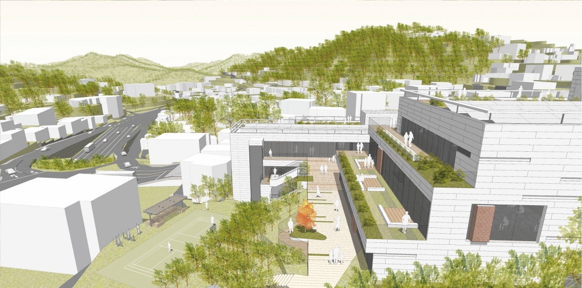 서울 종로구 부암동 공영주차장 설계 공모 당선작