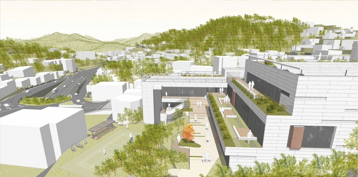 서울 종로구 부암동 공영주차장 설계 공모 당선작