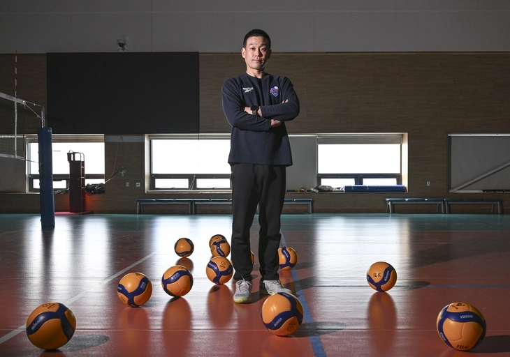 여오현 IBK기업은행 배구단 감독대행. 이지훈 기자