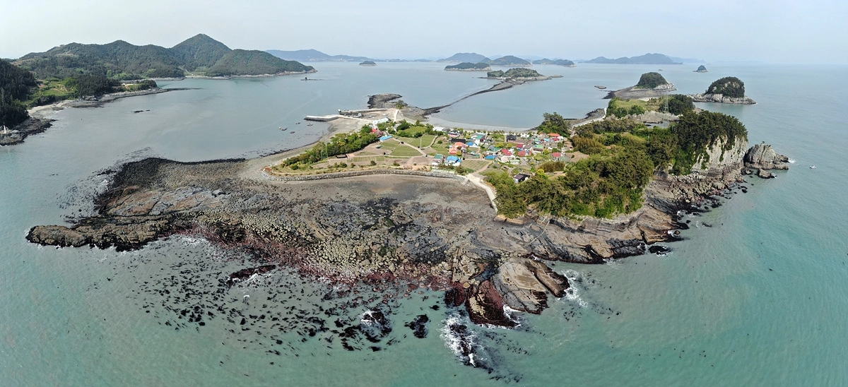 다도해해상국립공원의 여수시 사도 전경. 여수시 제공
