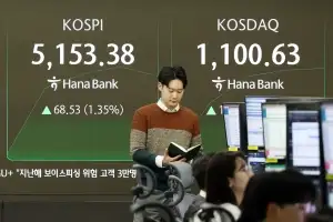 코스피 사상 첫 5100선 돌파…꿈의 ‘16만전자’ 달성