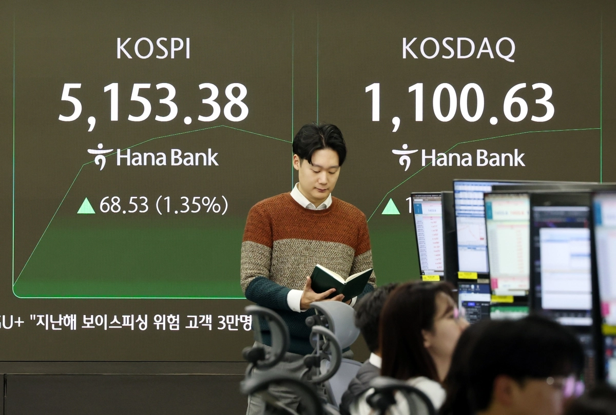 코스피, 트럼프 관세 유화 발언에 5,100 돌파