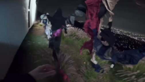 할리우드 배우 시드니 스위니(29)가 자신의 속옷 브랜드 광고를 위해 로스앤젤레스(LA) 명물 할리우드(Hollywood) 사인에 무단 침입해 속옷들을 장식하듯 걸어 늘어뜨린 사실이 알려져 논란이 일고 있다. 인스타그램 캡처