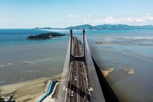 노을대교 조감도. 고창군 제공