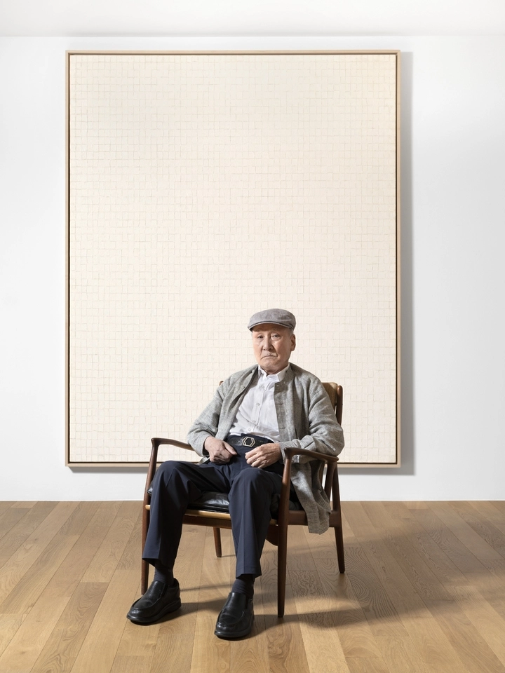 정상화 화백. 갤러리현대 제공