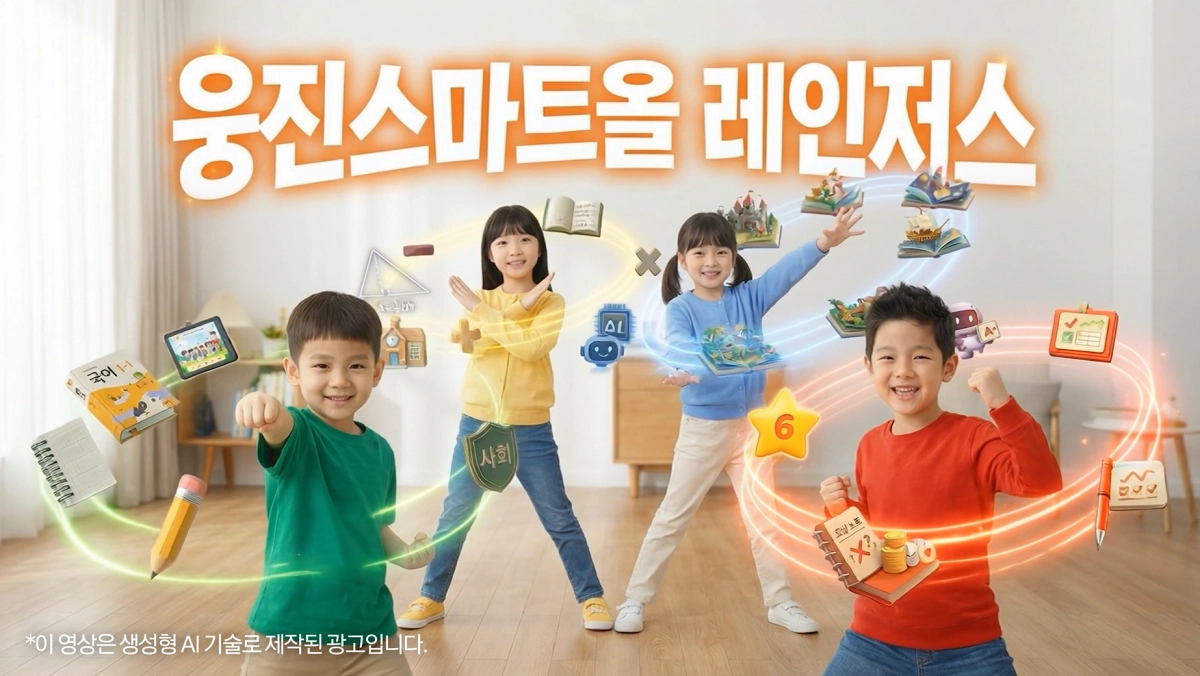 ‘웅진스마트올’ 광고 영상