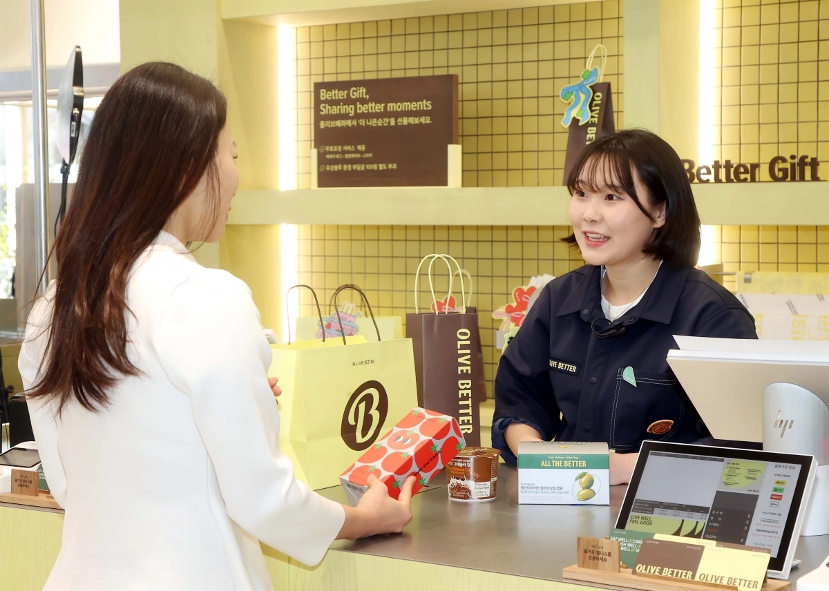 올리브베러 매장. CJ올리브영 제공