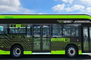 대전형 ‘자율주행 버스’ 시범 운행…최고 속도 80㎞