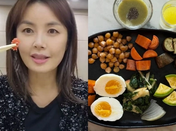 배우 신애라 인스타그램 캡처.