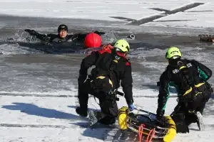 동계 수난사고 대비… 훈련은 실전같이