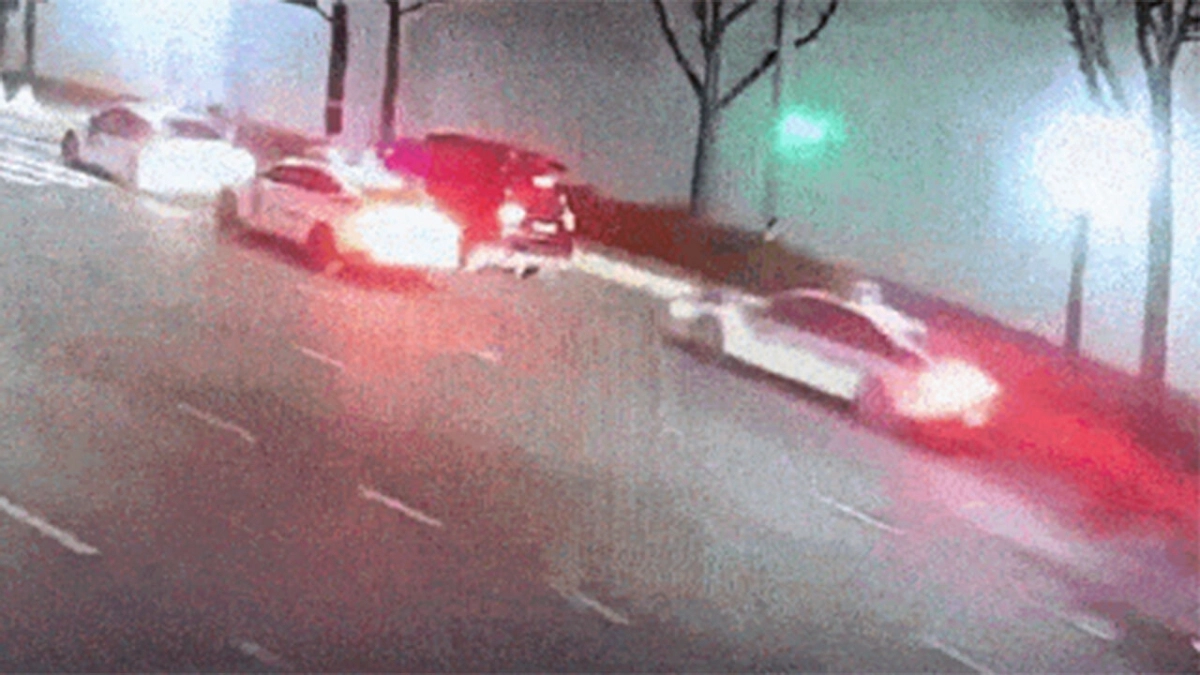 A씨 검거 장면(수원 영통경찰서 제공)