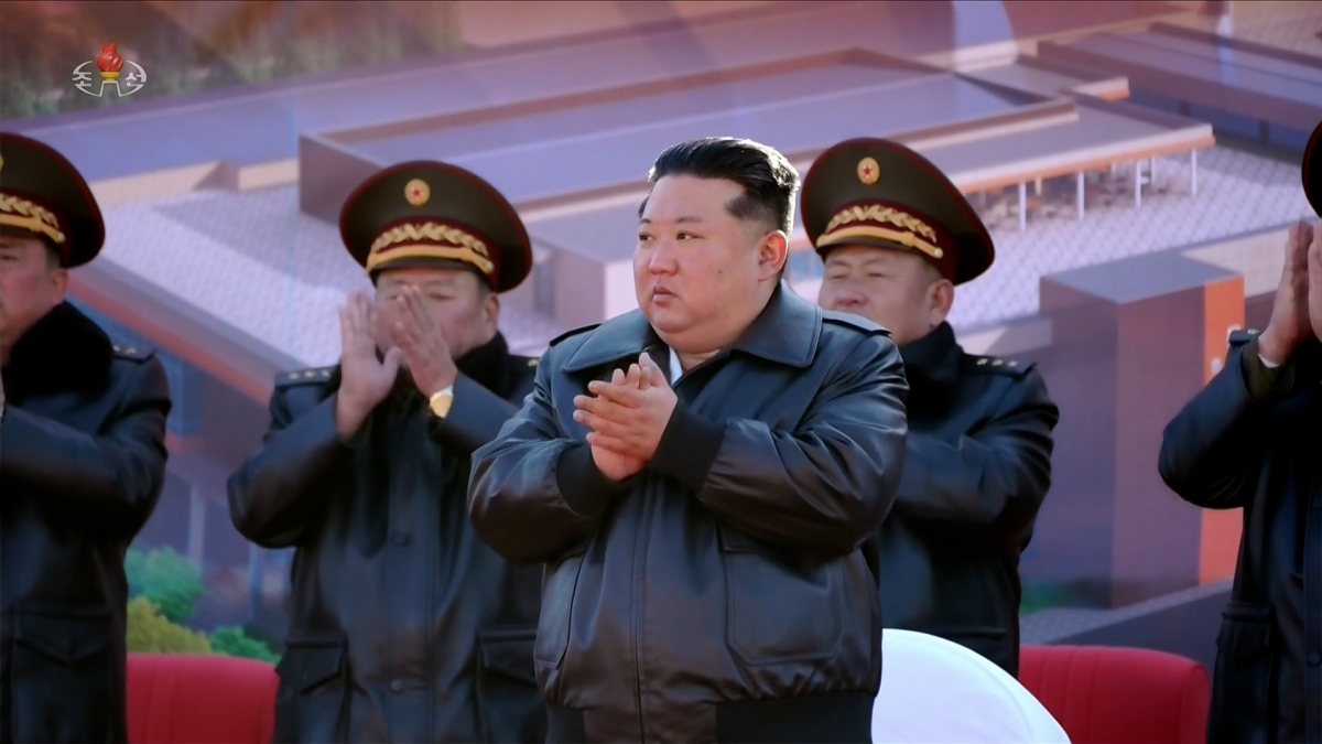 김정은, 은률군 지방발전정책대상건설 착공식 참석