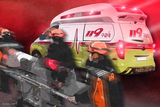 구급차 사진. 뉴시스