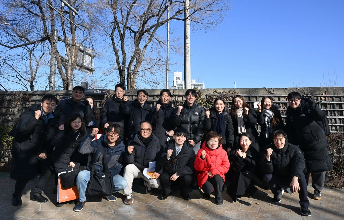 지난 28일 동대문구 휘경동 일대 동부간선도로 지하화 제4공구 공사 현장을 방문한 심미경 의원
