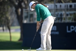 양희영의 버디 퍼트.