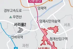 서초 노른자에 1.8만 가구 공공주택… ‘서리풀1지구’ 본격 추진