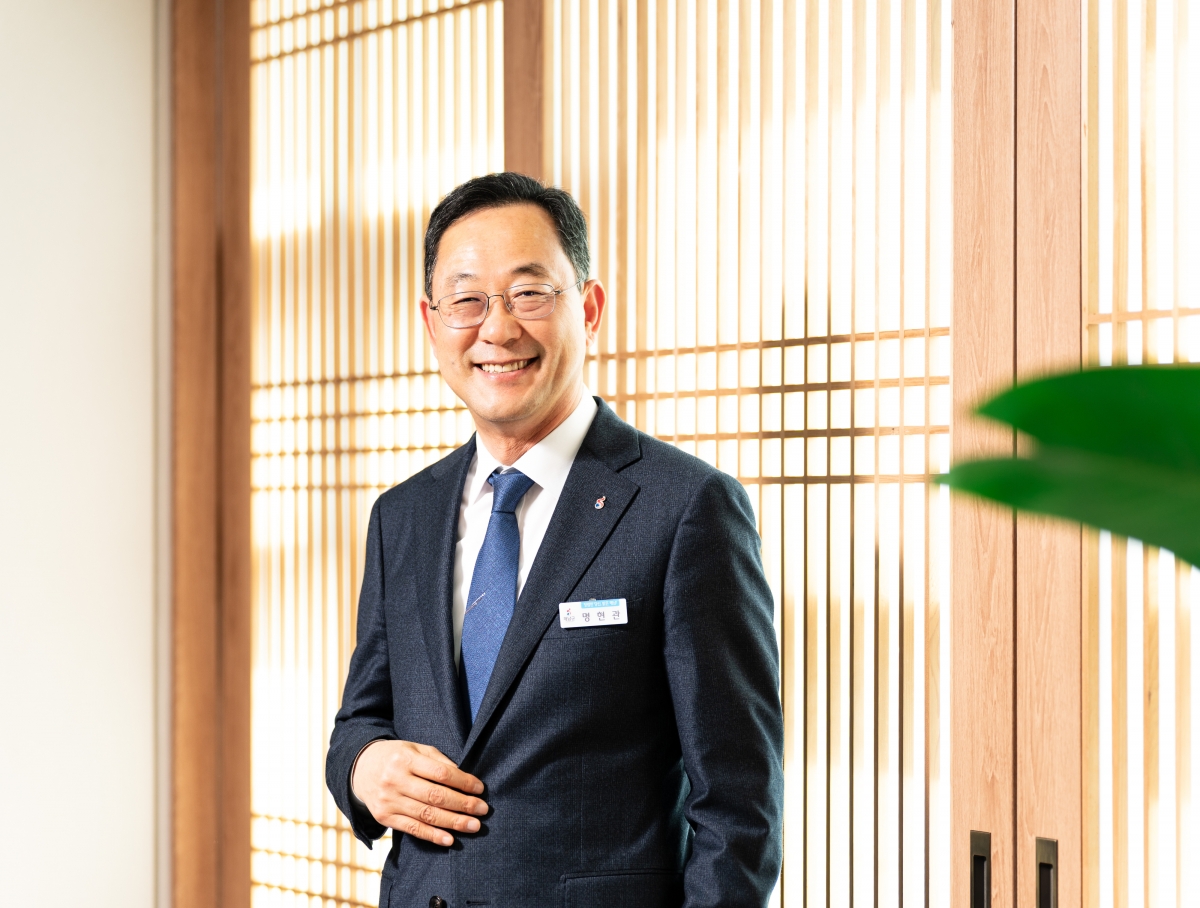 명현관 전남 해남군수가 1일 지역경제 활성화 전략을 밝히고 있다. 해남군 제공