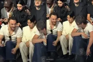 thumbnail - “투명인간 취급?”…정해인, 밀라노 패션쇼서 인종차별 논란