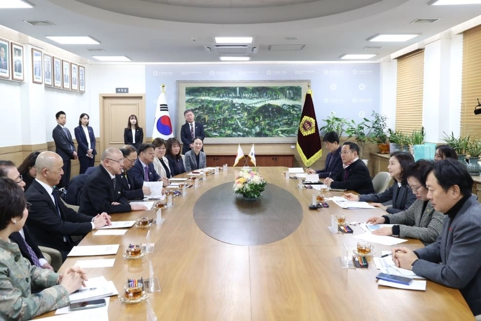 서울시의회-홋카이 대표단 공식 면담
