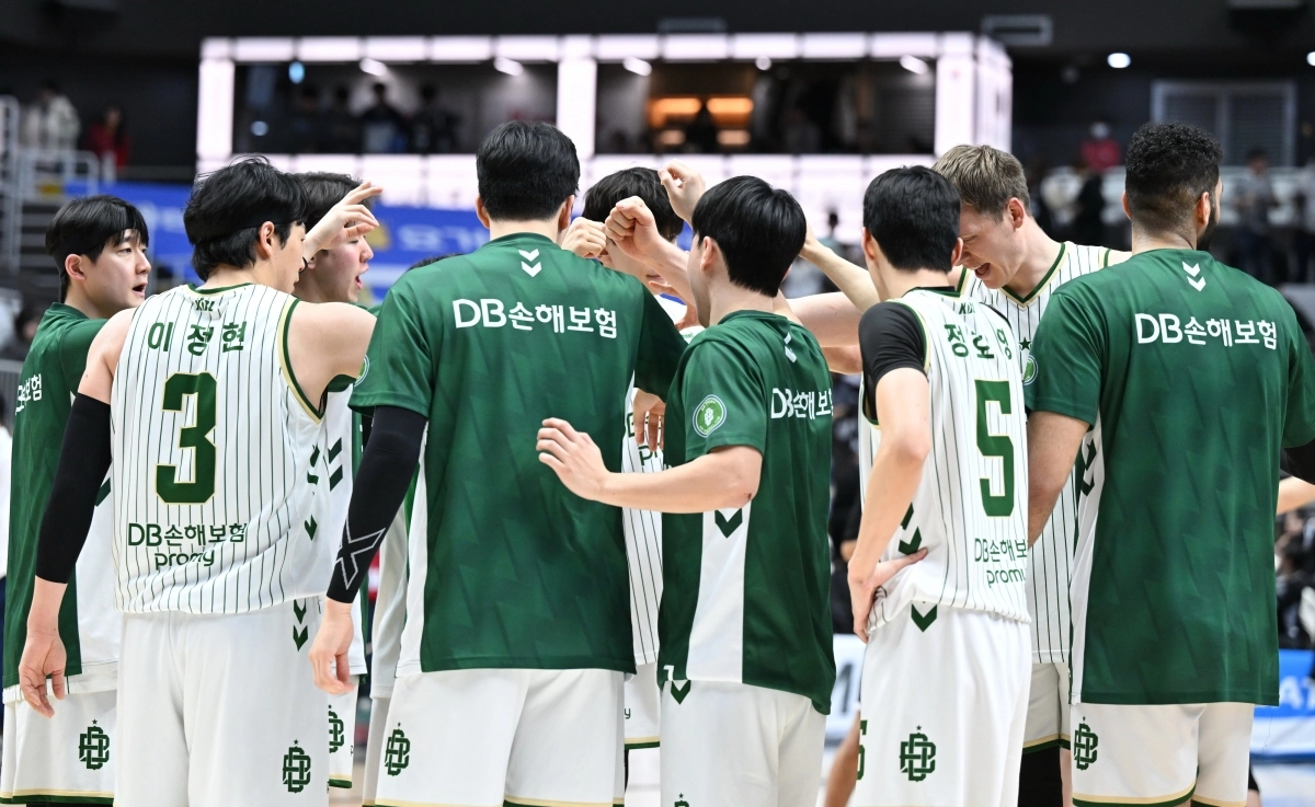 DB 선수들.KBL 제공