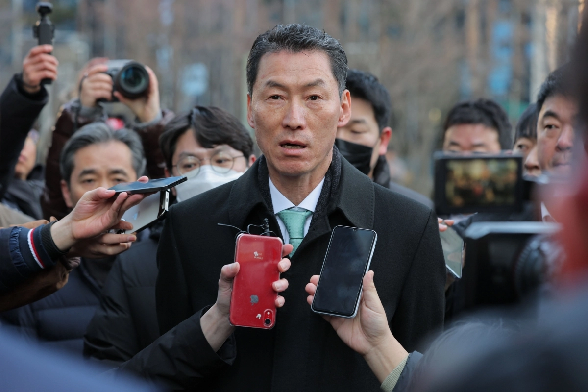 노조원들에게 발언하는 장민영 기업은행장. 연합뉴스