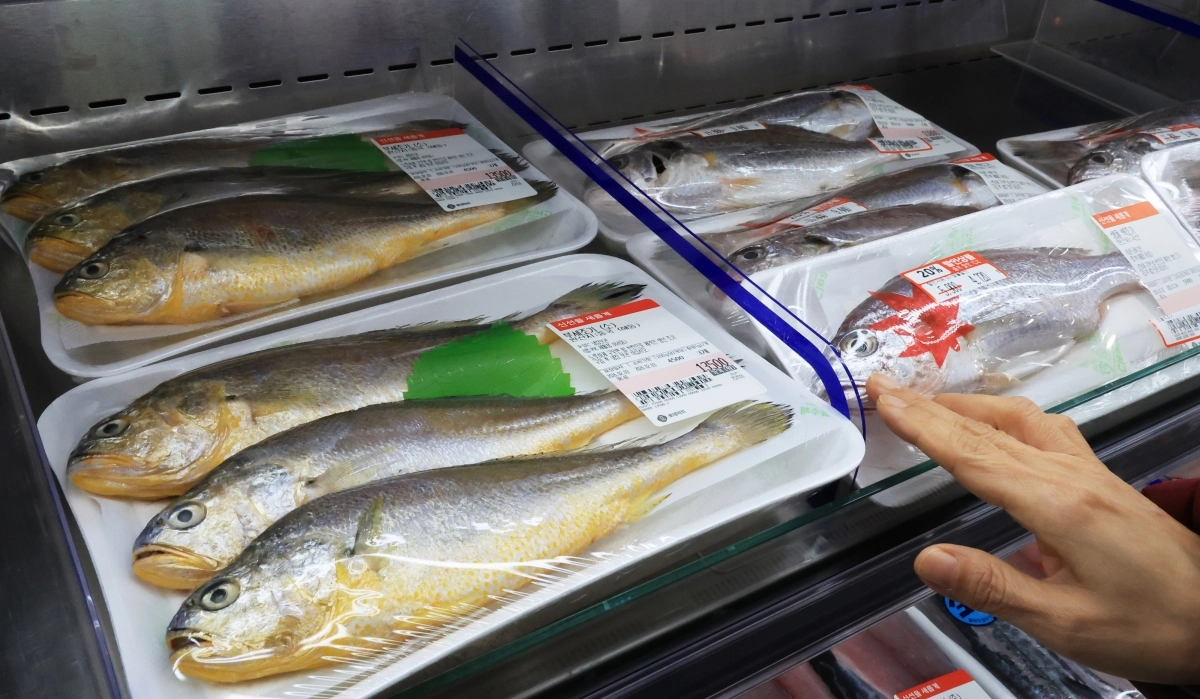 물가 2.0%↑, 5개월만에 최저..조기는 설 앞두고 올라     (서울=연합뉴스) 최재구 기자 = 3일 서울 시내 대형마트에서 쇼핑객이 제수용 조기를 고르고 있다. 국가데이터처가 이날 발표한 ‘1월 소비자물가 동향’을 보면 지난달 소비자 물가 지수는 1년 전 같은 달보다 2.0% 올라 5개월 만의 최소폭을 기록했다. 설 연휴를 앞둔 가운데 쌀(18.3%), 고등어(11.7%) 사과(10.8%), 국산쇠고기(3.7%) 등은 여전히 상승 폭이 큰 수준이다.     jjaeck9@yna.co.kr