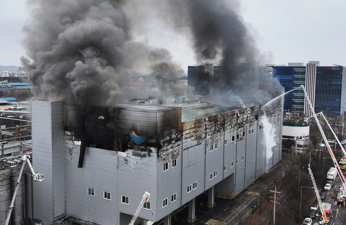 SPC삼립 시화공장 화재. 연합뉴스