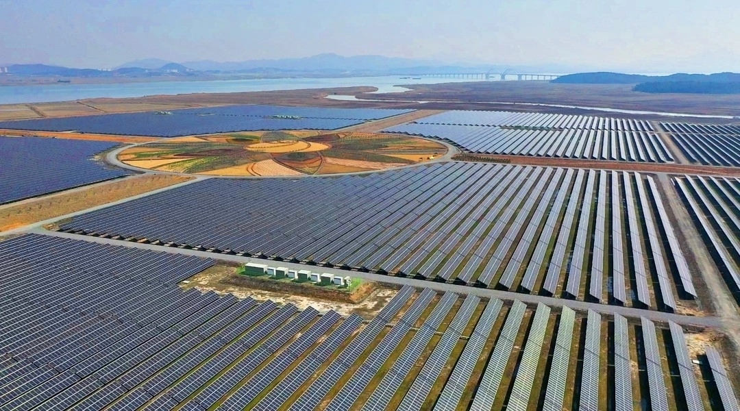 해남군 솔라시도 재생에너지 산업단지.