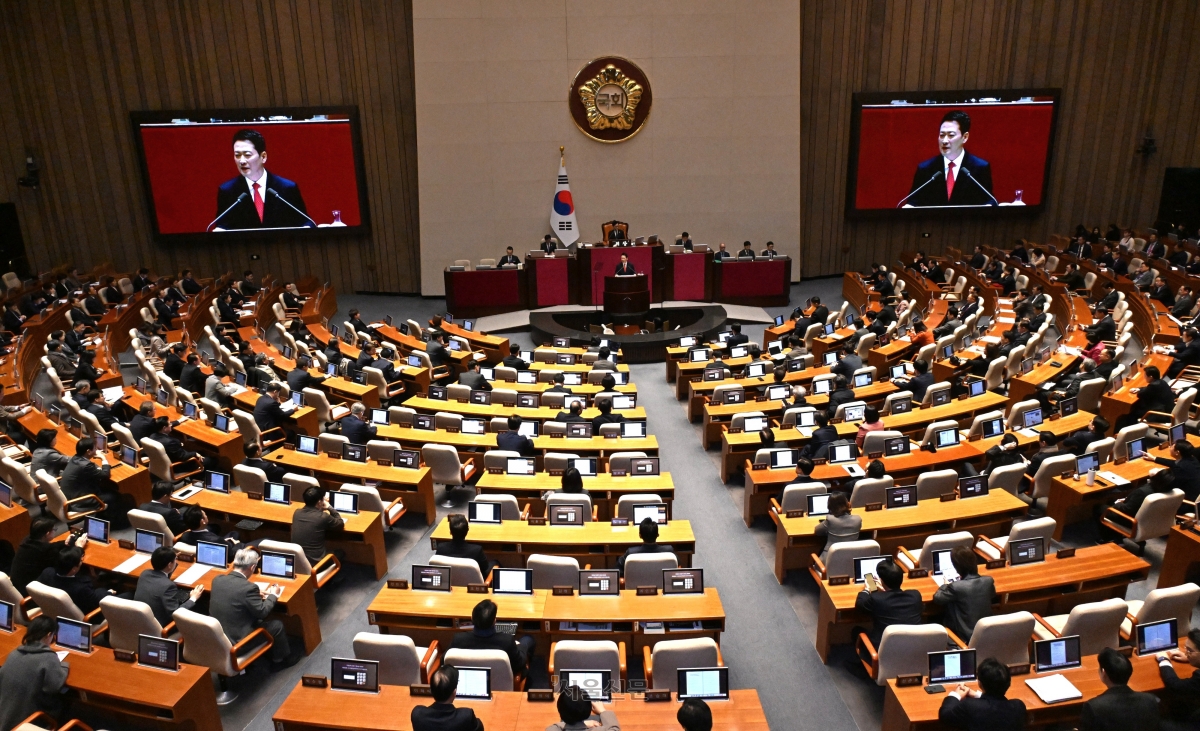 4일 국회에서 열린 제432회 국회(임시회) 제3차 본회의. 안주영 전문기자