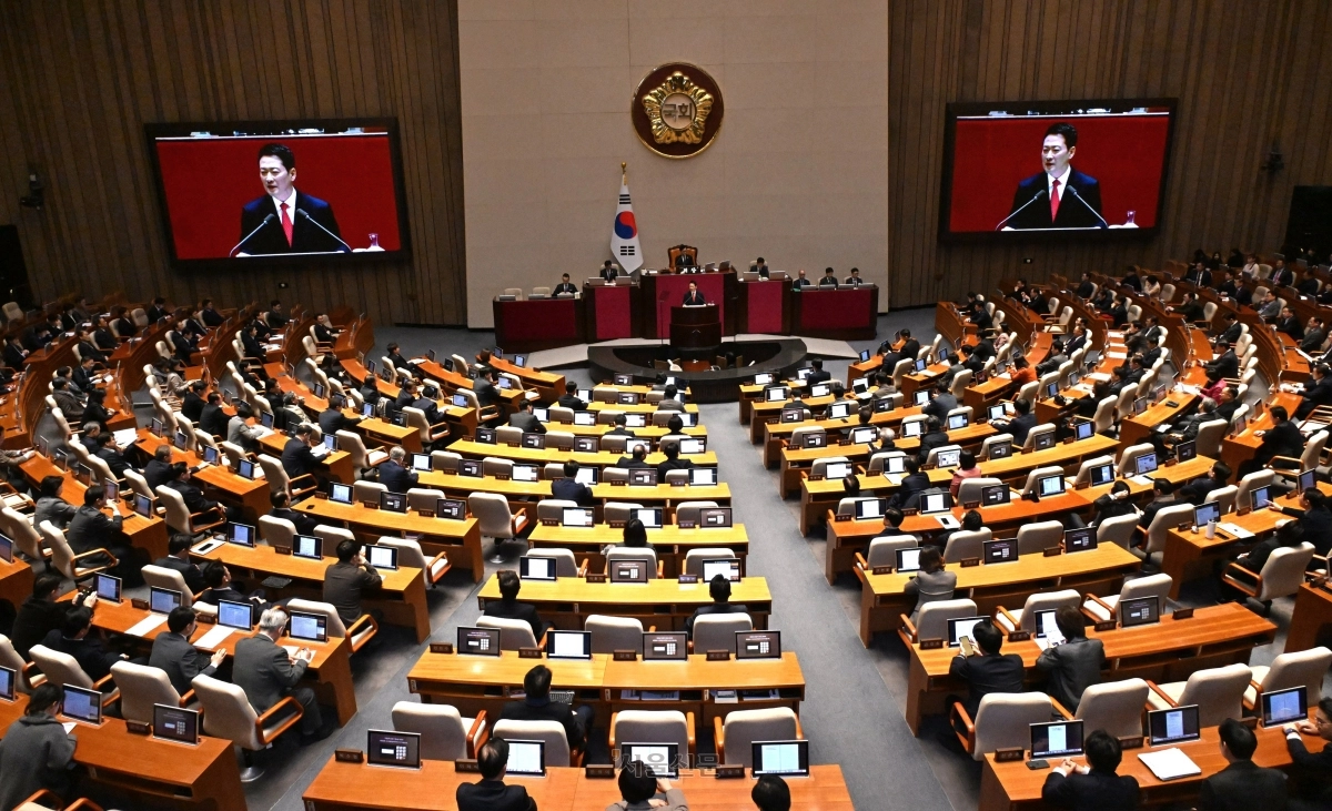 4일 국회에서 열린 제432회 국회(임시회) 제3차 본회의. 안주영 전문기자
