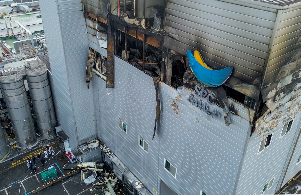 SPC삼립 시화공장 화재 원인은