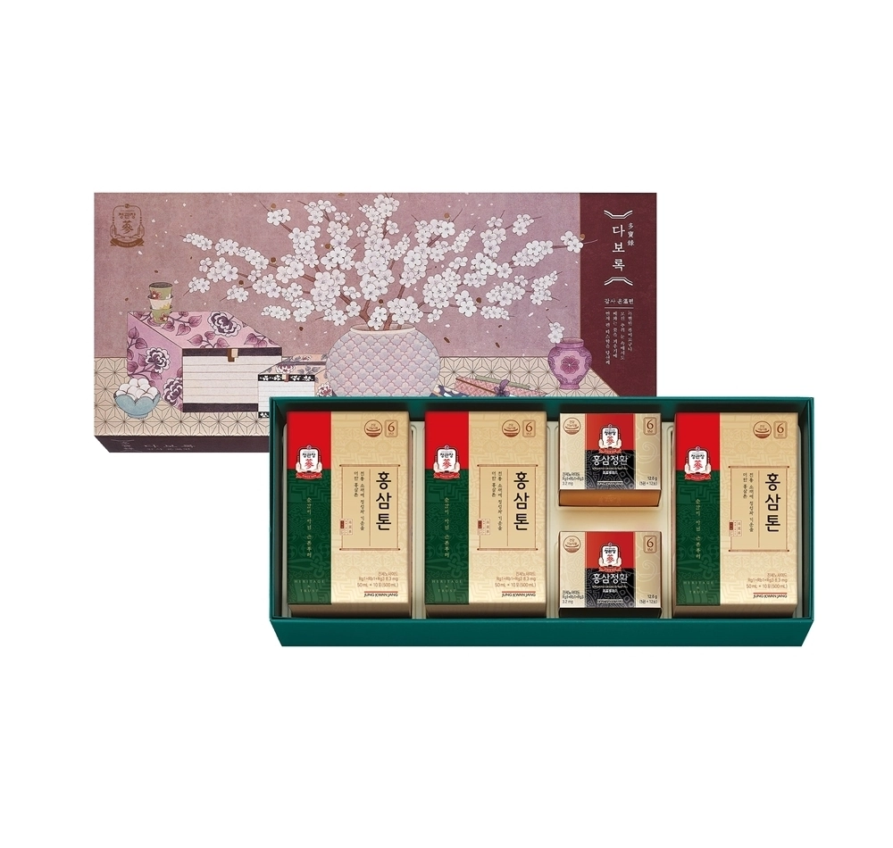 정관장 홍삼을 주원료로한 ‘다보록’ 감사온편. KGC인삼공사 제공