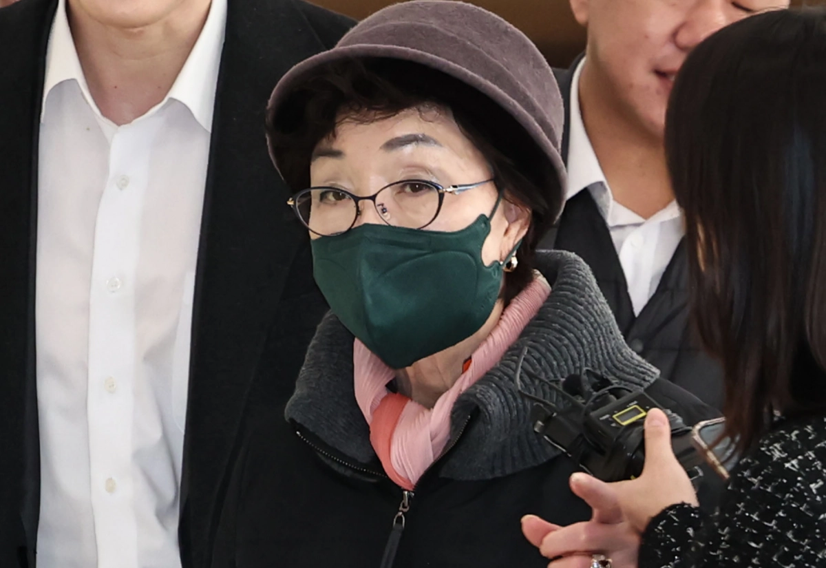 최은순씨. 연합뉴스