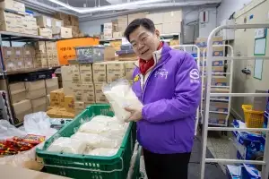 동대문구, 설맞이 ‘기부박스’ 식품나눔 캠페인