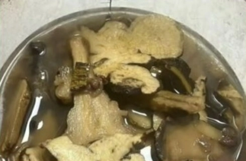 샤오가 섭취했을 것으로 추정되는 부편. 해방일보 온라인판 기사 사진