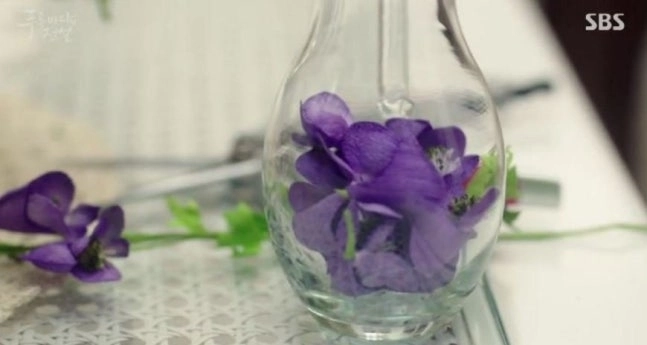 SBS 드라마 ‘푸른 바다의 전설’에 등장한 투구꽃
