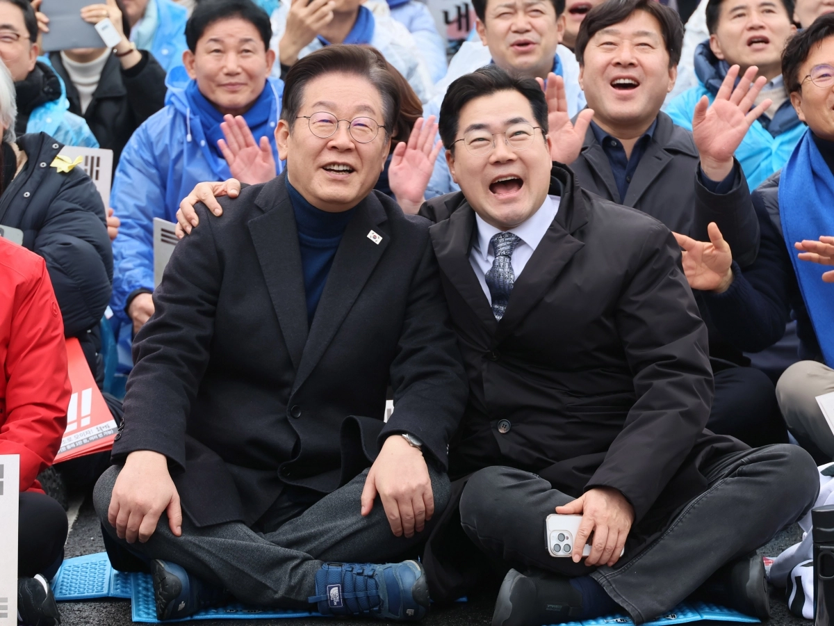 이재명 대표와 박찬대 원내대표