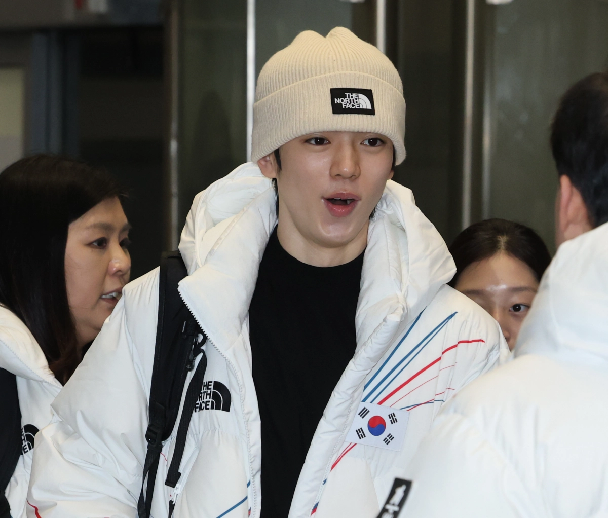 2026 밀라노·코르티나담페초 동계올림픽이 7일(한국시간) 오전 4시 이탈리아 밀라노 산시로 올림픽 스타디움에서 화려한 개회식을 시작으로 17일간 열전에 돌입한다. 사진은 개막 이전인 6일부터 열리는 피겨스케이팅 팀 이벤트에 나서기 위해 5일 이탈리아에 입국한 남자 싱글 차준환. 밀라노 연합뉴스