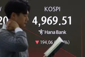 ‘나흘 만에 또’ 코스피 매도 사이드카 발동… 5000선 무너져