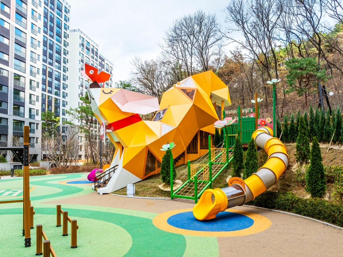 힐스테이트 검단포레스트 어린이놀이터. 현대건설 제공