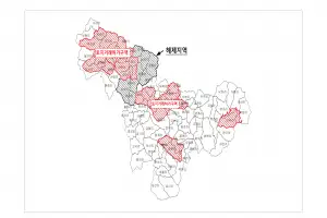 대구시, 군위군 일부 토지거래허가구역서 해제…군위읍 8개 리 52.7㎢