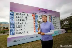 대만의 황칭, KLPGA 드림 윈터투어 필리핀 마스터스  우승