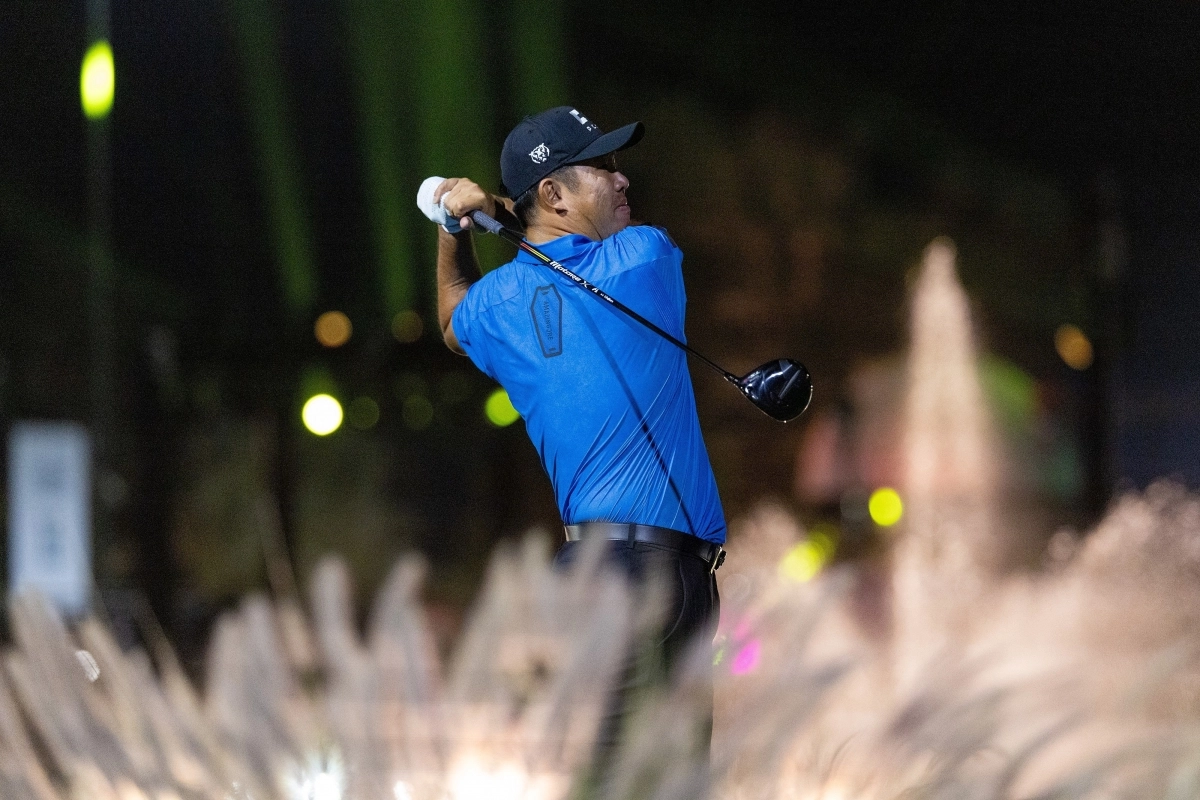 LIV 골프 데뷔전에서 공동 9위에 오른 안병훈.